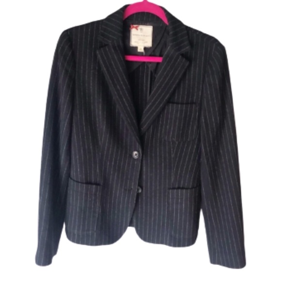Banana Republic wool pinstriped blazer - Picture 1 of 12